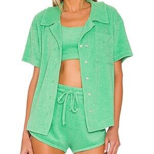 The Vacation Shirt in Summer Green
YEAR OF OURS
Color: Summer Green
